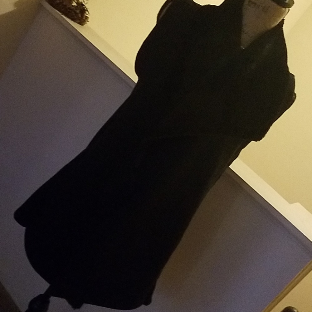 Beautiful Brand New rich black vest